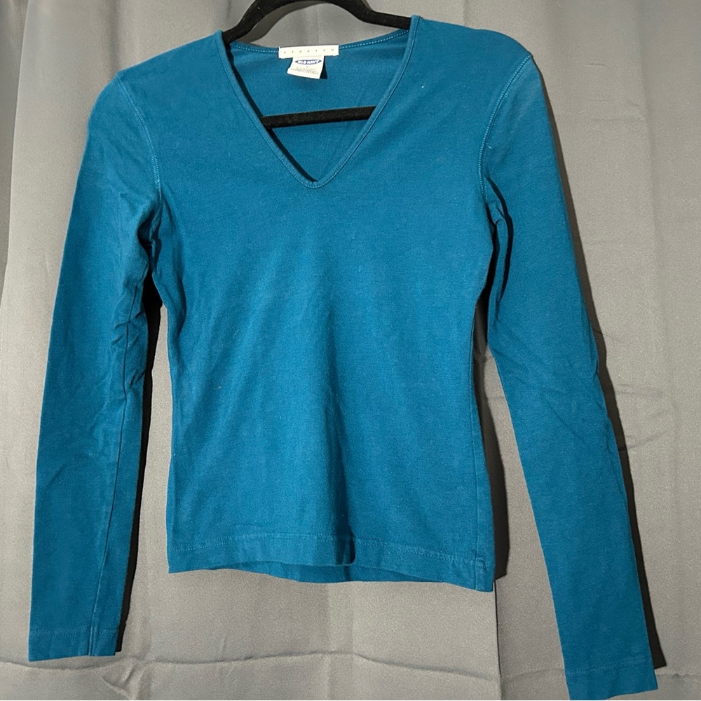 Old Navy navy long sleeve shirt